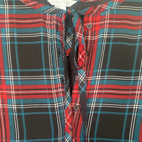 Draper James Black and Red Plaid Dress - Picture 5 of 6